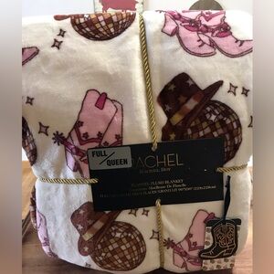 Rachel Roy Cowboy Plush Blanket